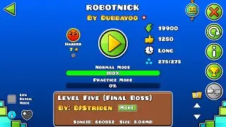 Robotnick by Dubbayoo [Harder] Geometry Dash 2.11