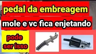 Pedal de embreagem MOLE e vc fica enjetando para chega a embreagem
