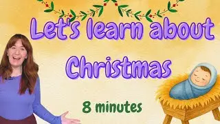 Christmas for Kids! Learn about the Nativity with Miss Emma. BSL signed episode