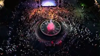 Folklorni spektakl u Podgorici, kadrovi