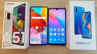 SAMSUNG GALAXY A51 VS HONOR 20S - ПОЧТИ ОДНО И ТО ЖЕ? ПОЛНОЕ СРАВНЕНИЕ!