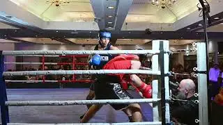 UWCB   GLASGOW   160723   FIGHT 21   CONNOR McBREARTY VS MARCUS BECKFORD YOUNG
