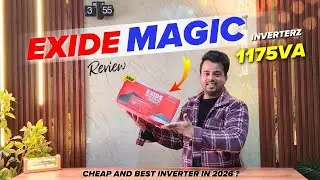 Exide Home Magic 1125VA Inverter Review - Cheap and Best Inverter and Battery For Home in 2026 ?