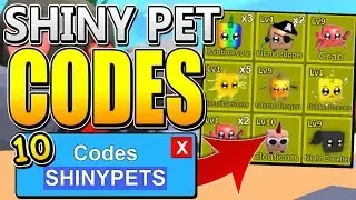 10 MYTHICAL SHINY PET CODES IN ROBLOX MINING SIMULATOR!