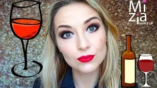 Może Win(n)a? | Burgund Rządzi | Tutorial | Dramatic look | Chat Makeup | GRWM Mizia