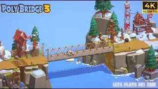 Der Br&uuml;ckenbau beginnt - Poly Bridge 3