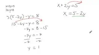 Algebra, likningsett med to ukjente