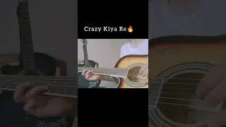 Crazy Kiya Re guitar intro #hrithikroshan#aishwaryaraibachchan#sunidhichauhan#shorts#instagram#music