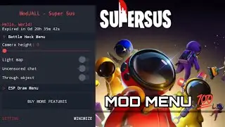 HACK SUPER SUS MOD MENU 💯