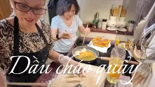 Ms. Hoa learns to make Fried Breadstick Oil | Anh Nguyet, life in the Netherlands