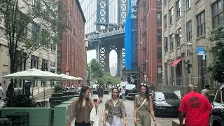 Brooklyn | New York | United States - Best Biking Tour through Williamsburg and Dumbo - 4K