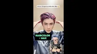 dieses Haar Wax f&auml;rbt deine Haare ganz einfach ...