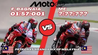 Can I beat Pecco Bagnaia&rsquo;s 2025 MalaysianGP Pole Position lap?