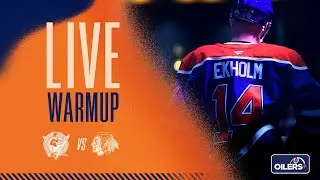 ARCHIVE | Warmup  -  Oilers vs Blackhawks