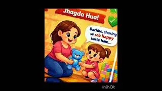 #kidsmoralstory#sharing is caring#learn