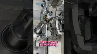 Hot Selling Vacuz 3220 FPV UAV Drone Motor Stator Core Flying Fork Winding Machine For Sale Price