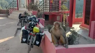 Templo del Dalai Lama, Dharamshala, bicieleta por la India 🇮🇳