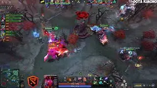 🔥 MIKOTO - QUEEN OF PAIN : AURORA GAMING VS NATUS VINCARE BLAST SLAM IV DOTA 2 7.39e 14 4 20🔥