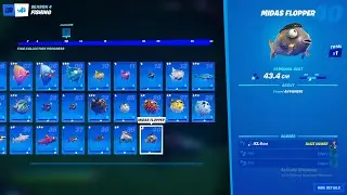 How and Where to Catch Midas Fish/Flopper! | FORTNITE | BLAZE DIVINE