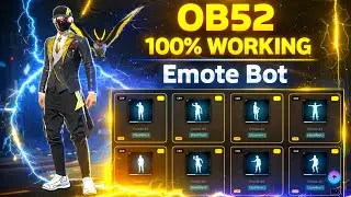 HOW TO MAKE FREE FIRE EMOTE BOT 🤖 WEBSITE AFTER OB52 UPDATE 🎯 | Full Setup Video After OB52 Update 🔥