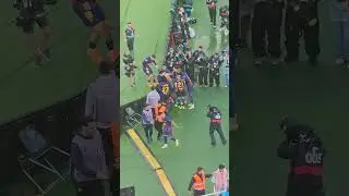 Last-minute madness at Montju&iuml;c! 😱💥Ronald Ara&uacute;jo smashes it in at the death to win it for Bar&ccedil;a!