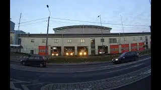 Dwa pożary w tym samym czasie - pluton gaśniczy, oficer operacyjny i OSP od akcji do akcji