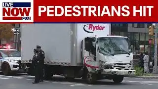 Midtown Manhattan box truck crash: At least 9 injured