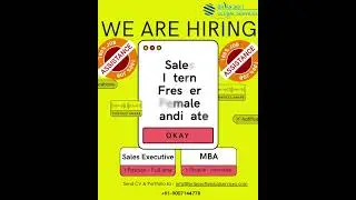 Sales Internship near Rk Puram New Delhi | Job Opportunity in New Delhi India | Call 9007144778