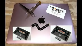 Как заменить Force Touch трекпада на 12-дюймовом MacBook A1534 Установка трекпада MacBook HD 108