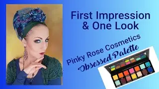 First Impression & One Look | Obsessed Palette | Pinky Rose Cosmetics