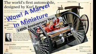 140th Anniversary Year of A Marvel in Miniature - Okmo R18 Benz Engine From Stirlingkit