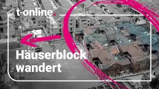 China: H&auml;user bewegen sich wie von Geisterhand