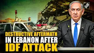 Cars, shops, buildings destroyed: Visuals from Lebanon showcase horrific aftermath of Israeli attack
