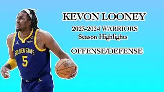 Kevon Looney 2023-2024 Warriors Highlights