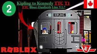 (ROBLOX) Driving Bloor-Danforth Line: Kipling to Kennedy TTC T1