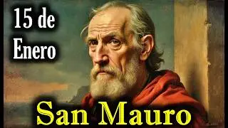 San Mauro: Obedeció a San Benito y Sus PIES NO Se HUNDIERON en el Lago (Milagro)