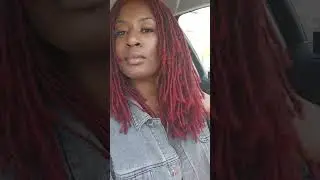 I Removed the Red Dye from my Locs #shorts