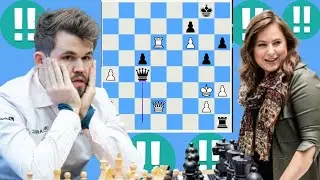 Magnus Carlsen vs judit polgar