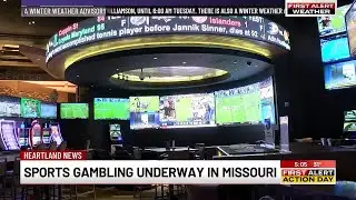 Sports gambling underway in Missouri