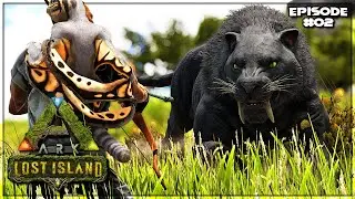 We Need Protection! Hunting Down SABRE'S! & I Finally Found Crystal! [ARK: Lost Island DLC] [EP-02]