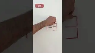 Matchstick Puzzle #14 - Move 4 Matches to Make the Equation True