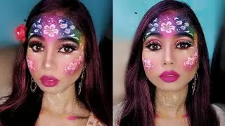 Pride Makeup tutorial/Rainbow Make up tutorial/creative makeup tutorial