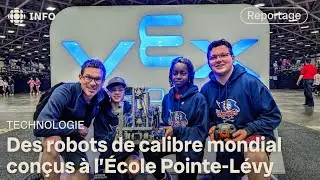 Des élèves québécois au Championnat mondial de robotique VEX