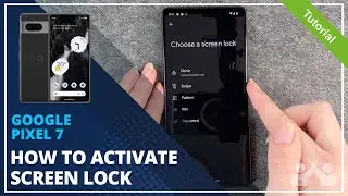 Google Pixel 7 - How to set up screen lock &bull; 📱 &bull; 🀡 &bull; ☡ &bull; Tutorial