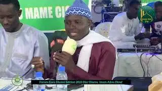Oustaze Diabel Cissé Forom Ziara Diamal 2023 Kan Moy Imame Aliou Diouf