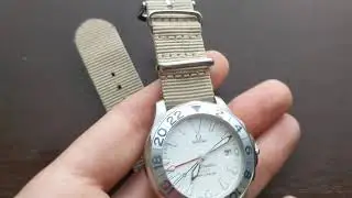 Omega Seamaster Professional 300m GMT white dial 