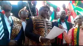 Paramount chief speach