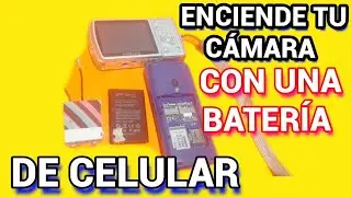 COMO FABRICAR UNA BATERÍA CASERA PARA CUALQUIER CÁMARA