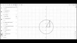 Perbandingan Trigonometri dengan apk.Geogebra