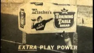 1960s Fischer's Training Table Bread - Football Game New York Giants Retro-Classic Commercial